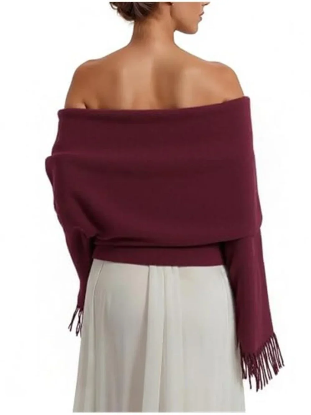 Winter Scarf for Women Oversized-Shawl-Wraps for Evening Dress Warm Blanket